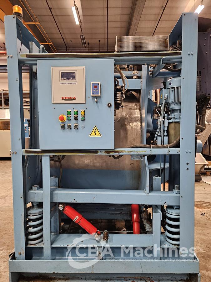 Used 2008 Washer Extractor Unica Open Pocket 120kg (813)