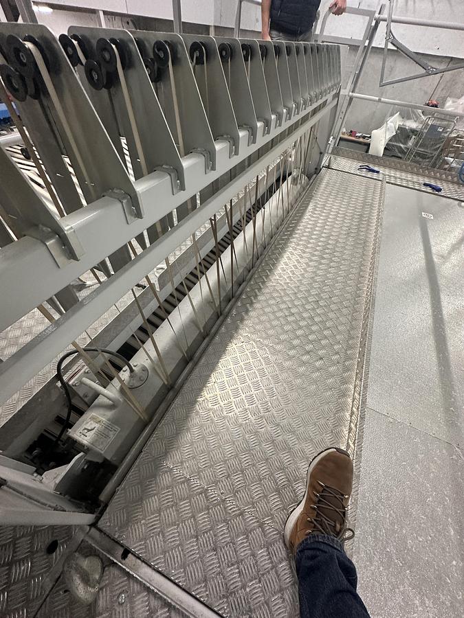 Used 2019 Ironer Jensen EXPG GAS 1 roll Ø1200x3000mm (868)