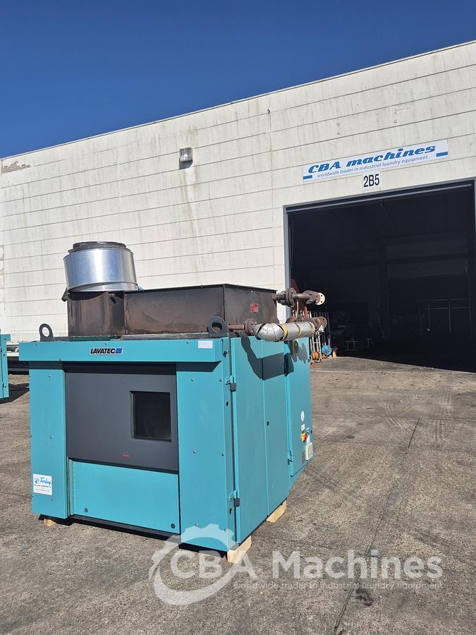 Used 1999 Dryer Lavatec TT733 D Steam 50kg with legs 175cm (853)