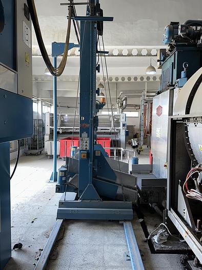 Used Complete Milnor 8 x 50kg CBW tunnel system year 2010 / 2018