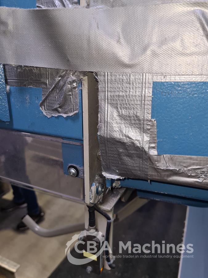 Used Ironing line Kannegiesser 2 roll 1200 x 3000mm steam year 2005/1997