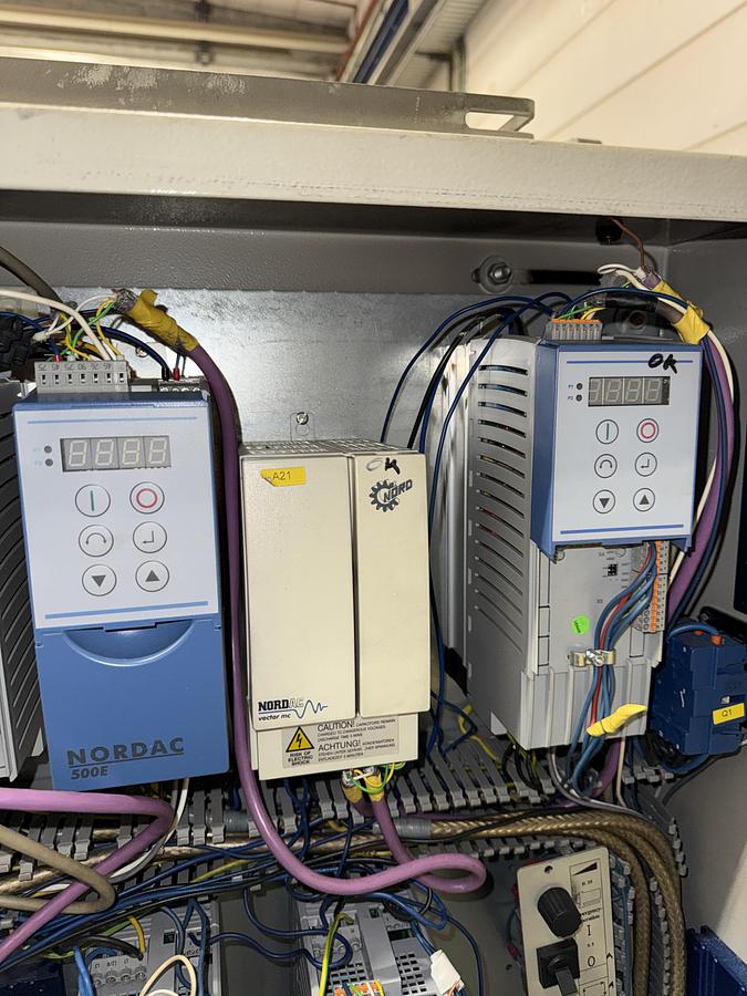 Used 2002 Feeder Kannegiesser EMD 30-01+2-1/2/3 - 3000mm ( 627 )