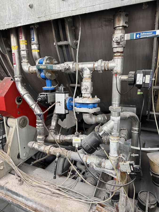 Used 2001 Kannegiesser CBW Tunnel Powertrans BT 14x50kg