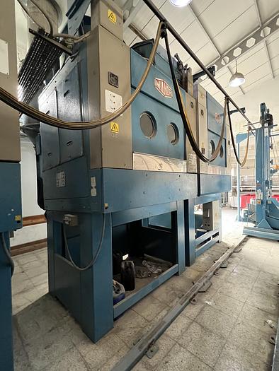 Used Complete Milnor 8 x 50kg CBW tunnel system year 2010 / 2018
