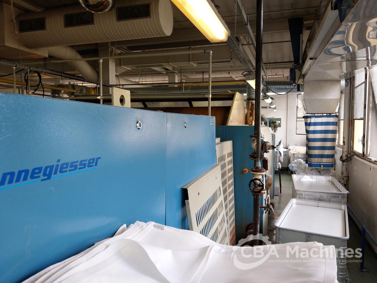 Used 2005/1997 Kannegiesser Ironing Line HPM-G 1 roll 2000x3000mm Steam
