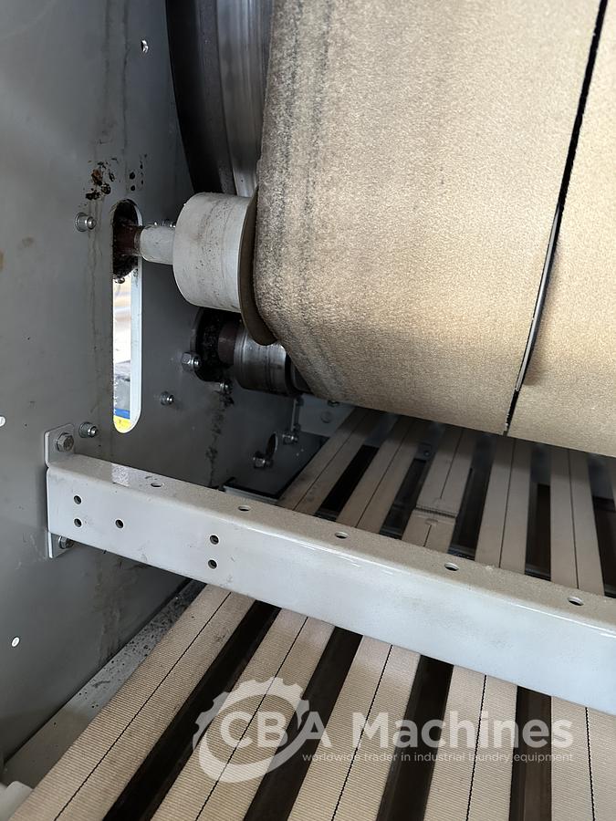 Used 2017 Domus GAS Ironer Sextans 1 roll 800mm x 3300mm with built-in folder