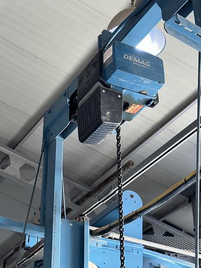 Used Complete Milnor 8 x 50kg CBW tunnel system year 2010 / 2018