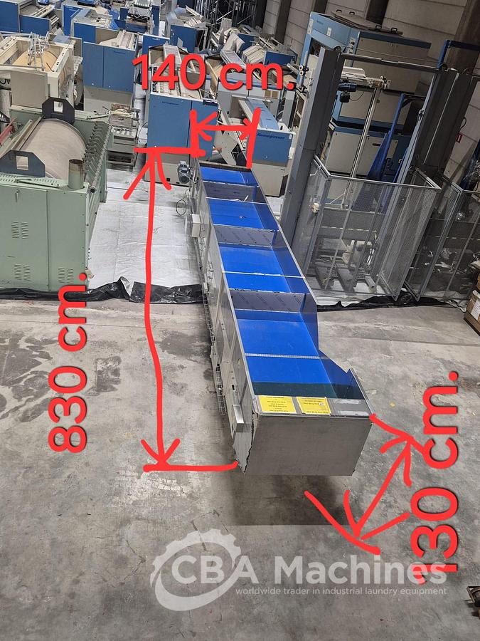 Used 2021 Prause Step Conveyor 4x50kg (928)