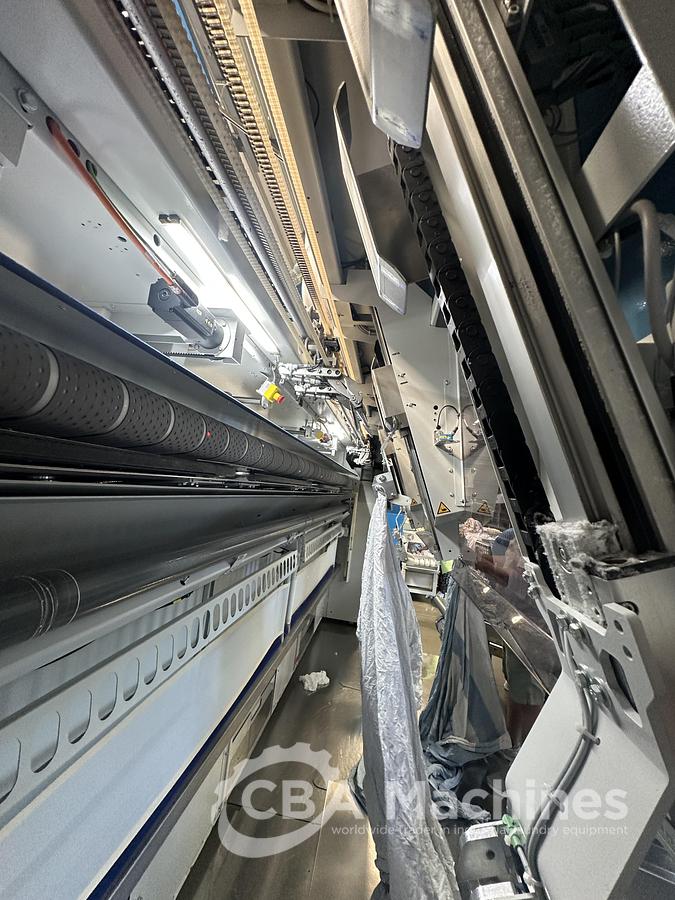 Used 2023 Kannegiesser Ironing line EMQ synchro pro 40-01+2-4/4-1/2 (1033) + HighPower HPM 3x1200x4000mm (1034) + SFM-E 40(42)-1/2-3-KR3-R-ISP4 (1035)