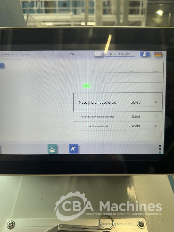 Used 2020 Kannegiesser EMV 35-3 3500mm