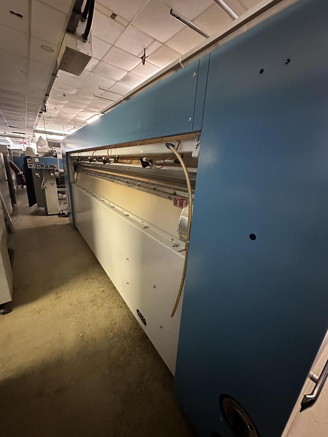 Used 2011 / 2005 Kannegiesser Ironing Line GAS 1x2000x3500mm: EMD - HPMG- RFM