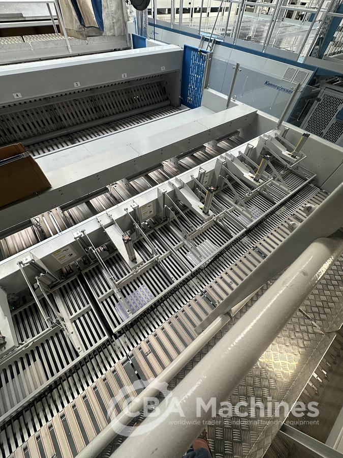 Used 2022 Ironing line Jensen Basic Plus (1029) + EXP 2000 (1030) + Magic (1031) + Napkin Bottom Up (1032)