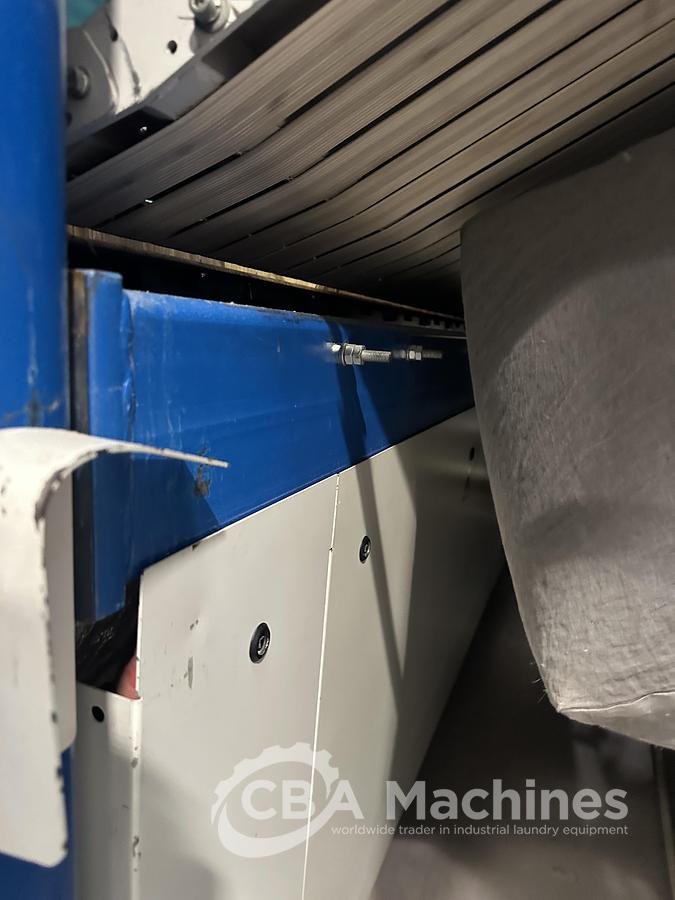 Used 2014 Ironing Line Gas Toto SONIC-ED4-35 + Lapauw 1 roll x 1600mm x 3300mm + Vega fold (1079-1080-1081)