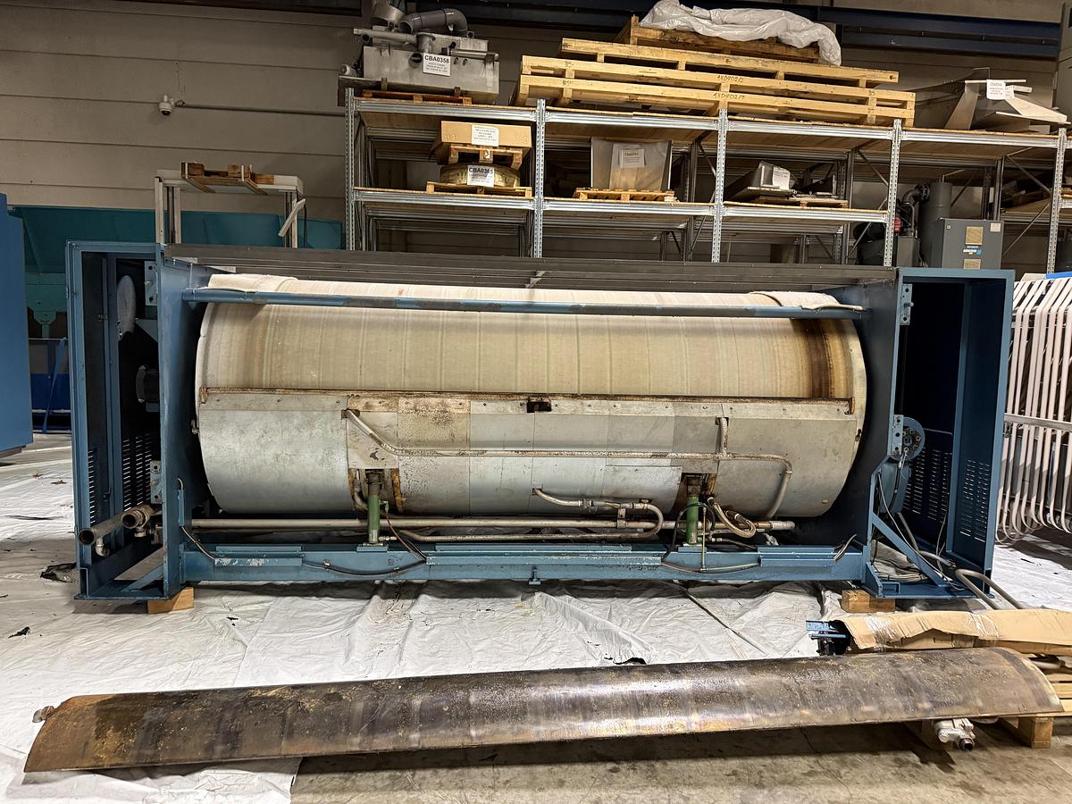 Used 1993 Ironer Lapauw DUO 2x1200x3300 Steam (914)