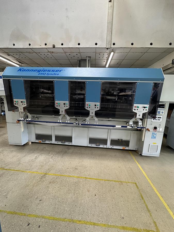 Used 2015 Kannegiesser Feeder EMQ Synchro 3000mm