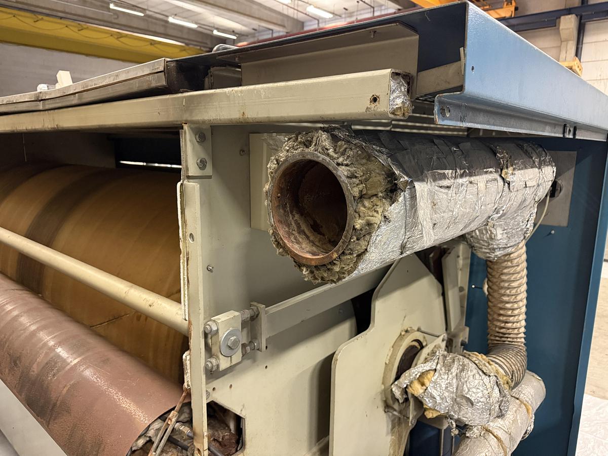 Used 1995 Ironer Kannegiesser HLM 2 roll 1200 x 3300mm Steam (895)