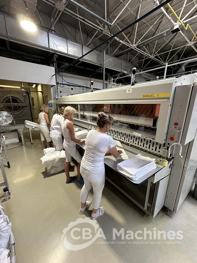 Used 2018 Jensen Ironing Line EXPG 2x1200x4000mm GAS - Logic Plus - Universal