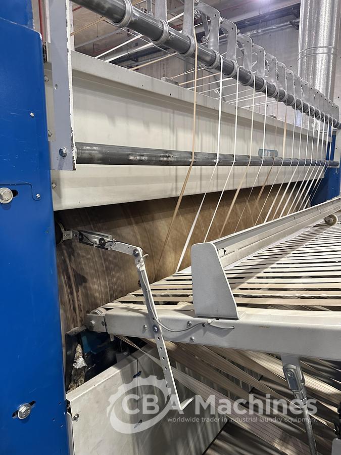 Used 2014 Ironing Line Gas Toto SONIC-ED4-35 + Lapauw 1 roll x 1600mm x 3300mm + Vega fold (1079-1080-1081)