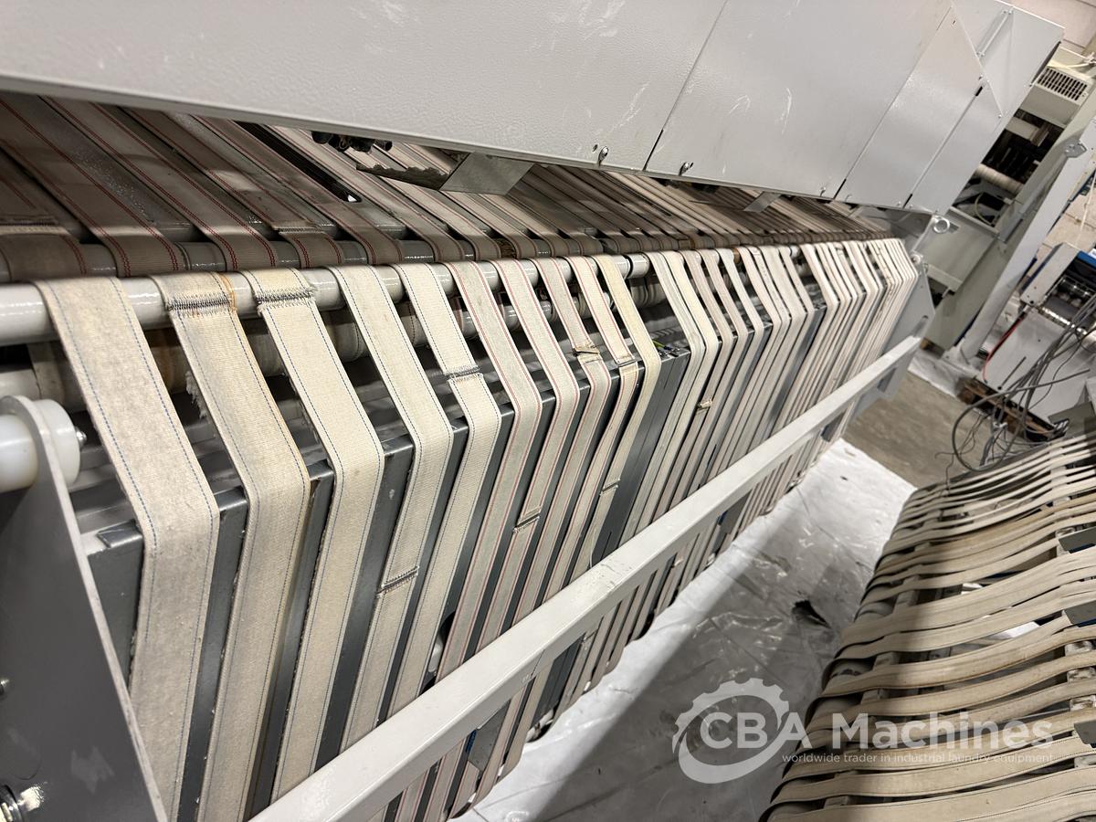 Used 2009 Folder Jensen MFS 3300mm 4 lanes (907)