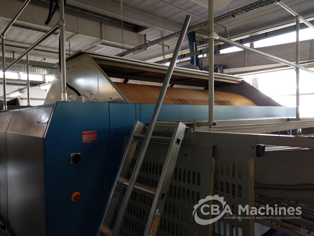 Used 2005/1997 Kannegiesser Ironing Line HPM-G 1 roll 2000x3000mm Steam