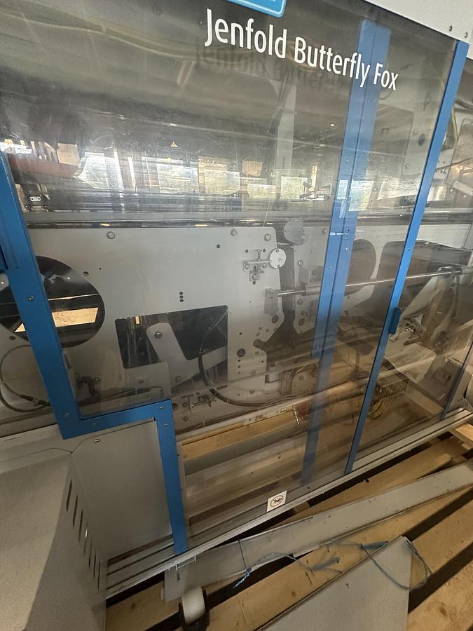 Used 2016 Garment Folder Jensen Butterfly Fox