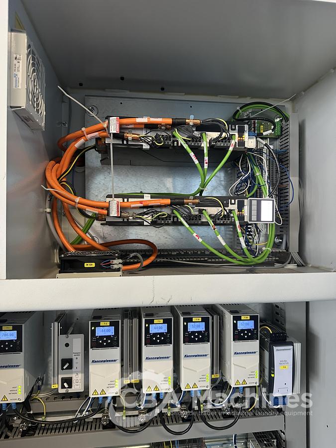 Used 2020 Ironing Line Kannegiesser 2 roll 1200x3500mm GAS - EMQ Synchro + HPM-II GAS + SFM.II 1-2-4 lanes