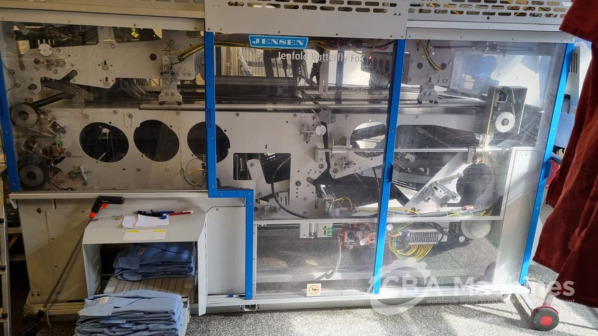 Used 2016 Garment Folder Jensen Butterfly Fox