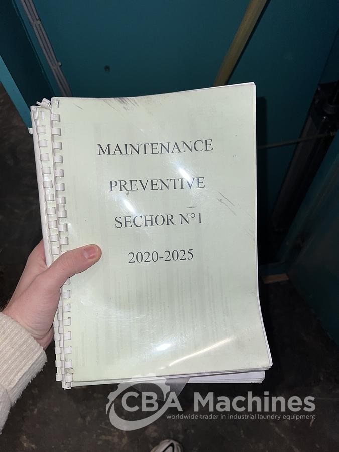 Used 1999 Dryer Lavatec TT733 D Steam 50kg (854)