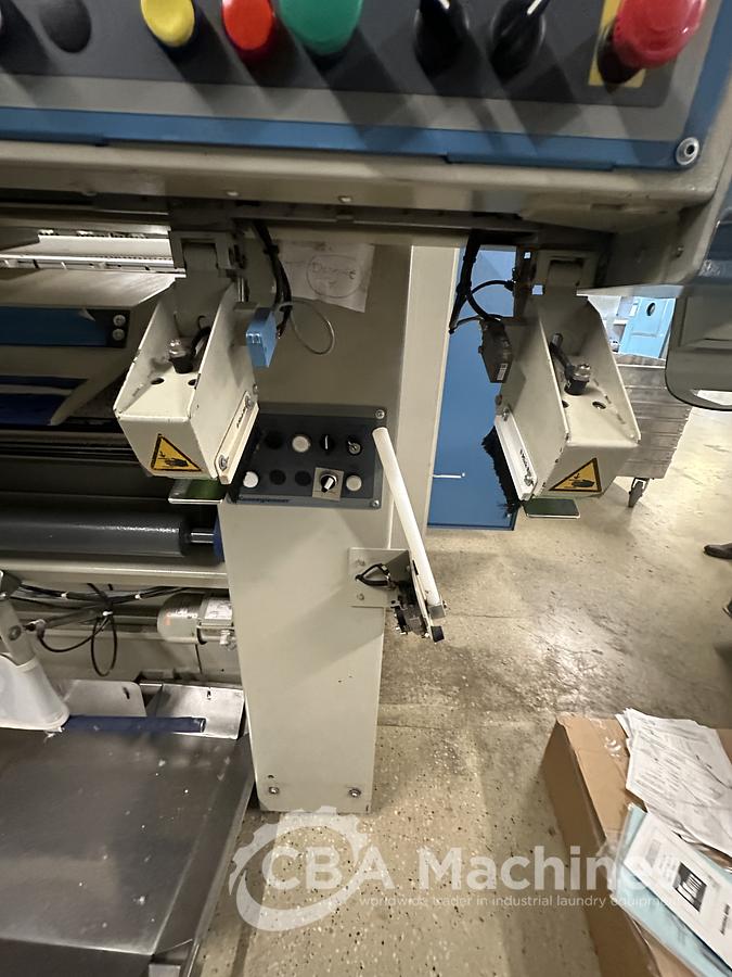 Used 2011 / 2005 Kannegiesser Ironing Line GAS 1x2000x3500mm: EMD - HPMG- RFM