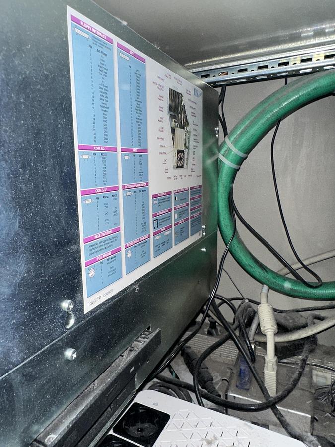 Used 2001 Kannegiesser CBW Tunnel Powertrans BT 14x50kg