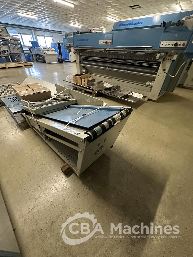 Used 2011 / 2005 Kannegiesser Ironing Line GAS 1x2000x3500mm: EMD - HPMG- RFM