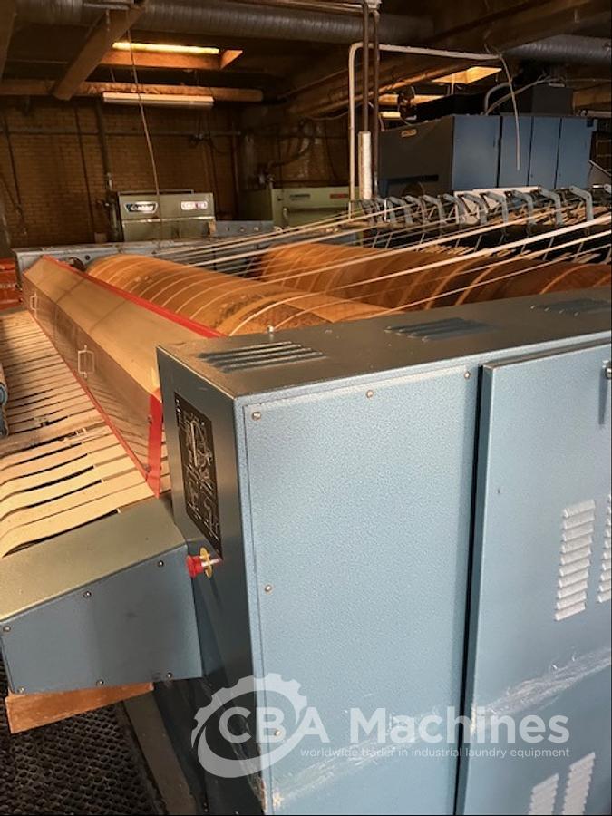 Used 1985 Lapauw 2 roll 900 x 3300mm steam