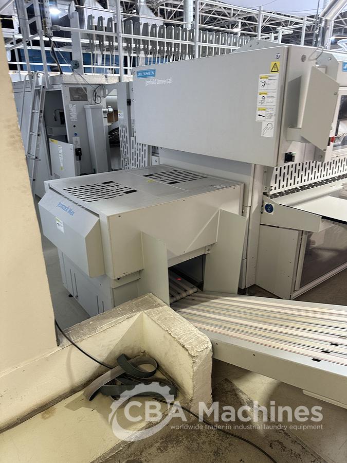Used 2018 Jensen Ironing Line EXPG 2x1200x4000mm GAS - Logic Plus - Universal