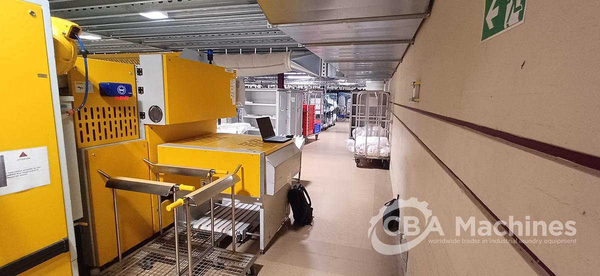 Used 2008 Jensen GAS Ironing Line 1 roll 2000x3500mm