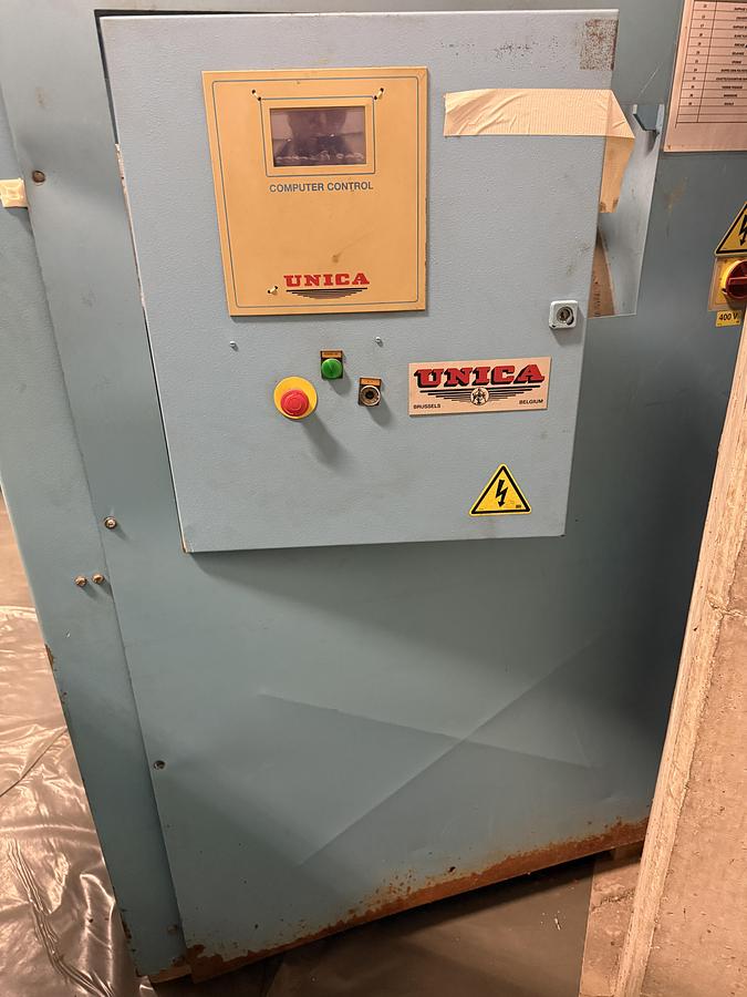 Used 2009 Washer Extractor Unica 200kg - 3 chambers