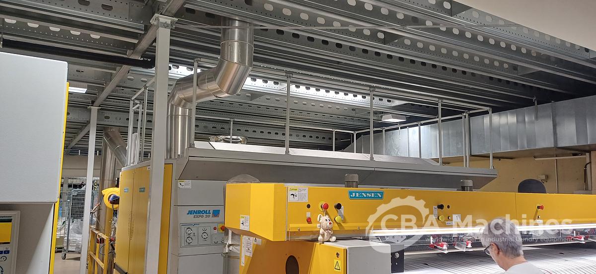 Used 2008 Jensen GAS Ironing Line 1 roll 2000x3500mm