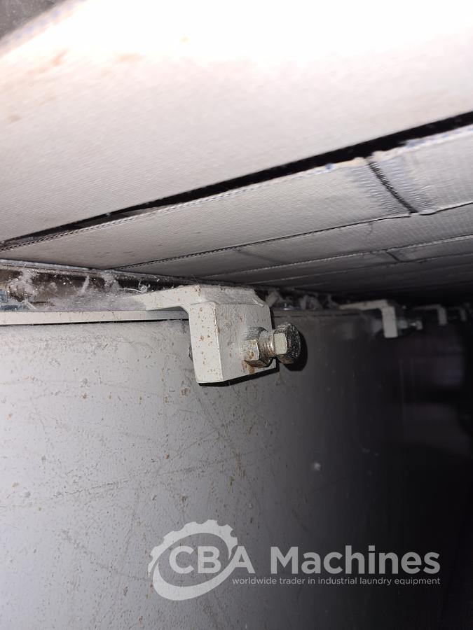 Used Ironing line Kannegiesser 2 roll 1200 x 3000mm steam year 2005/1997