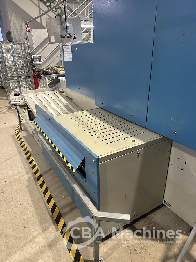 Used 2014 Kannegiesser 3x1200x3500 Ironing Line Steam 1-2-4 lanes