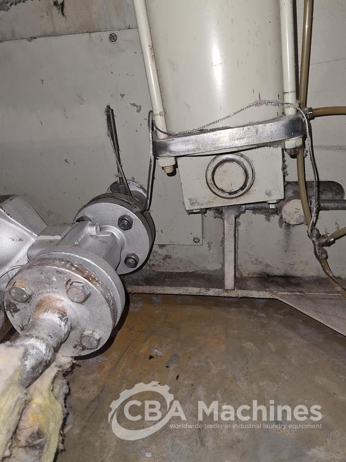 Used Ironing line Kannegiesser 2 roll 1200 x 3000mm steam year 2005/1997