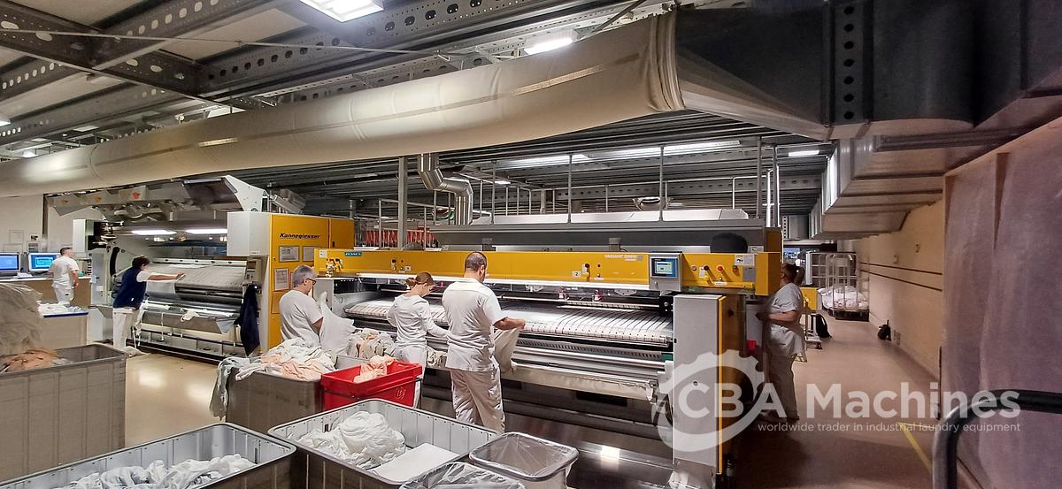 Used 2008 Jensen GAS Ironing Line 1 roll 2000x3500mm