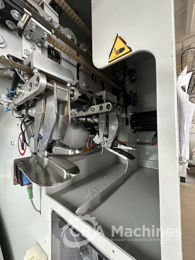 Used 2020 Ironing Line Kannegiesser 2 roll 1200x3500mm GAS - EMQ Synchro + HPM-II GAS + SFM.II 1-2-4 lanes