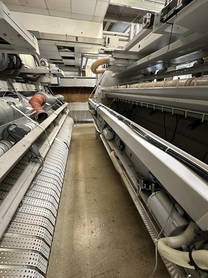 Used 2015 Kannegiesser Feeder EMQ Synchro 3000mm