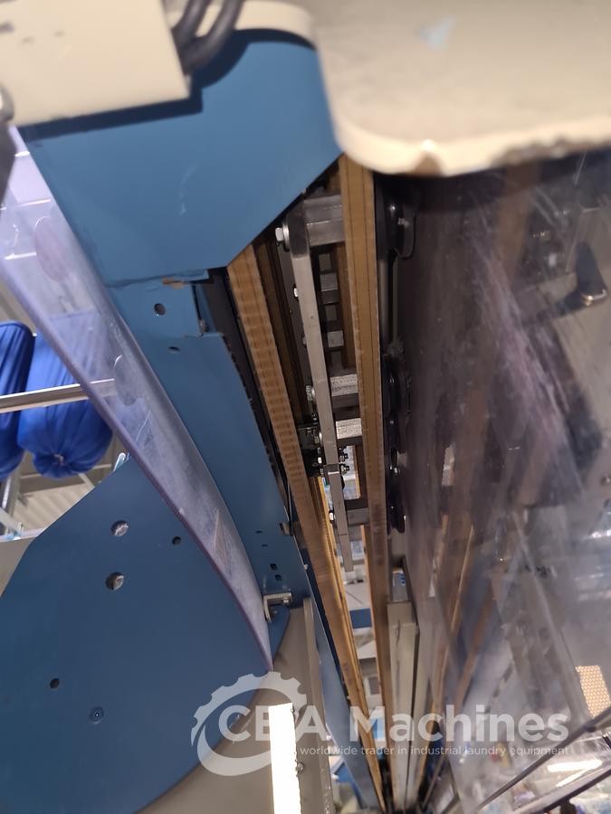 Used Ironing line Kannegiesser 2 roll 1200 x 3000mm steam year 2005/1997