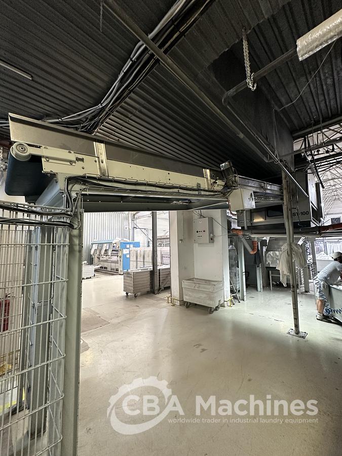 Used 2009 Girbau CBW System 12x50 with press + 100kg dryer
