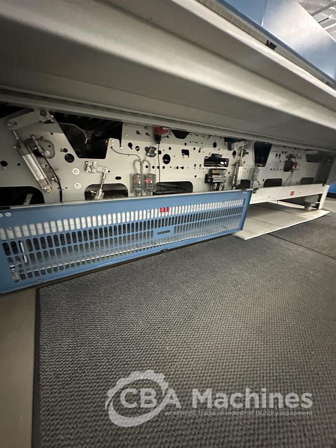 Used 2020 Ironing Line Kannegiesser 2 roll 1200x3500mm GAS - EMQ Synchro + HPM-II GAS + SFM.II 1-2-4 lanes