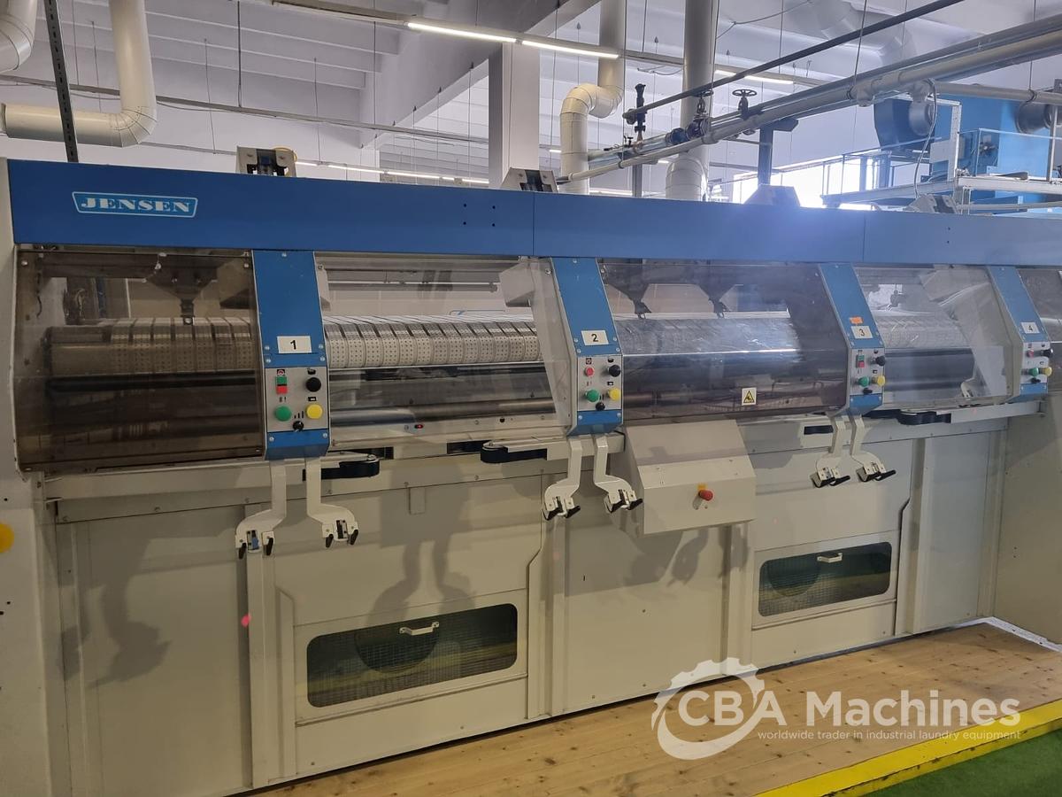 Used Complete Ironing Line Jensen – Lapauw 2 roll 1600 x 4000mm STEAM