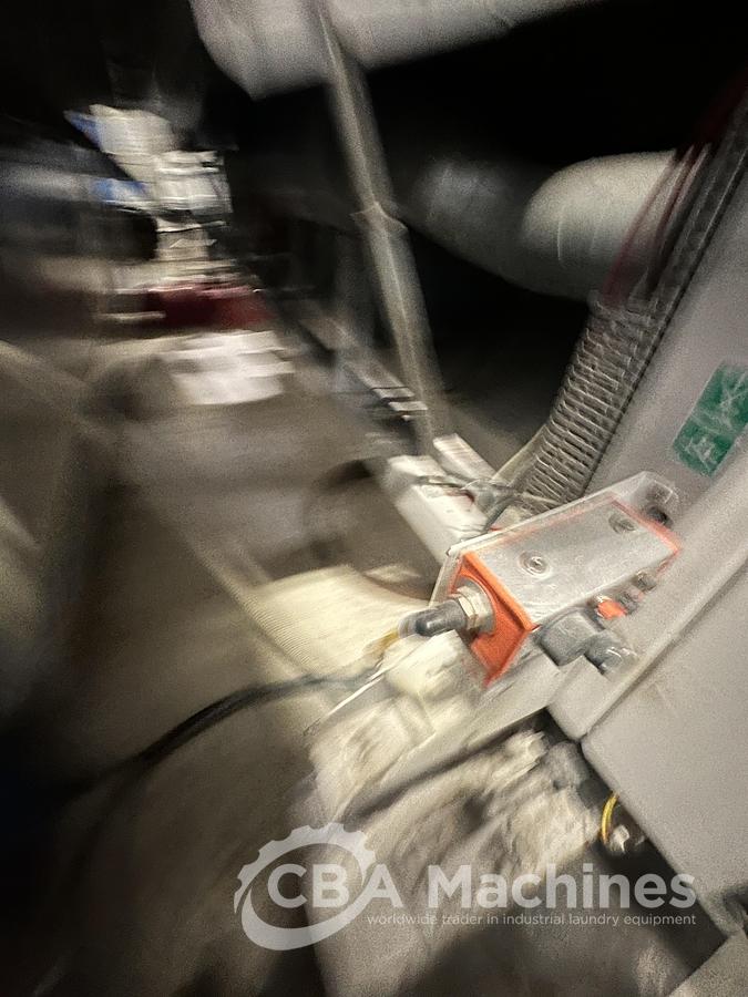 Used 2012 Ironing Line Gas Jensen/Lapauw Jenfeed Logic Plus + 2C1/1601/33G + Jenfold Classic (1076-1077-1078)