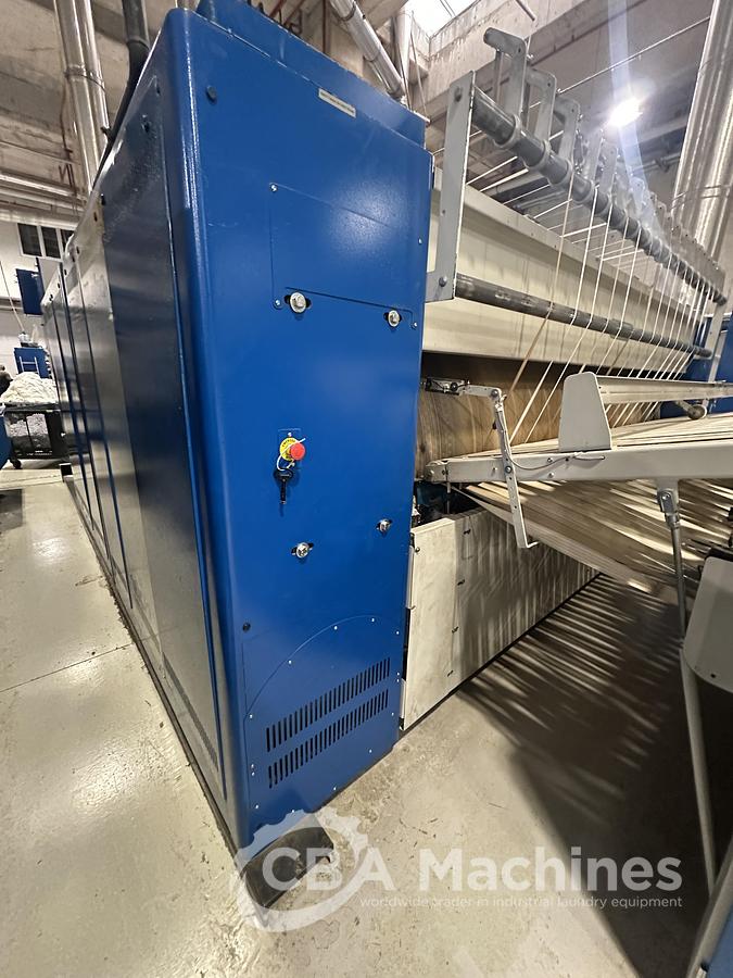Used 2014 Ironing Line Gas Toto SONIC-ED4-35 + Lapauw 1 roll x 1600mm x 3300mm + Vega fold (1079-1080-1081)