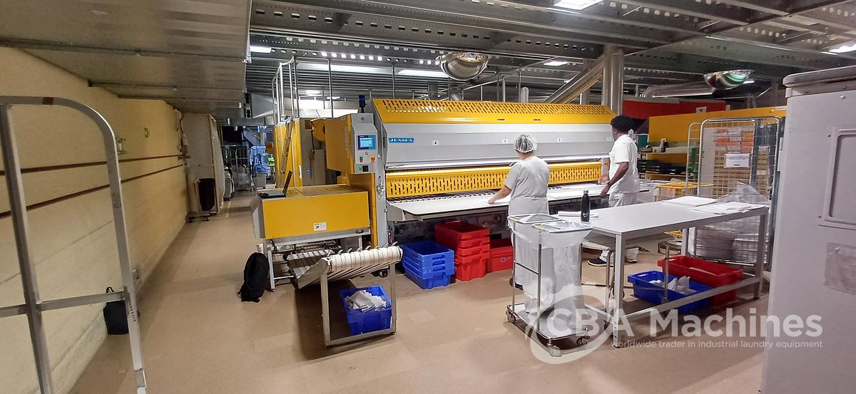 Used 2008 Jensen GAS Ironing Line 1 roll 2000x3500mm