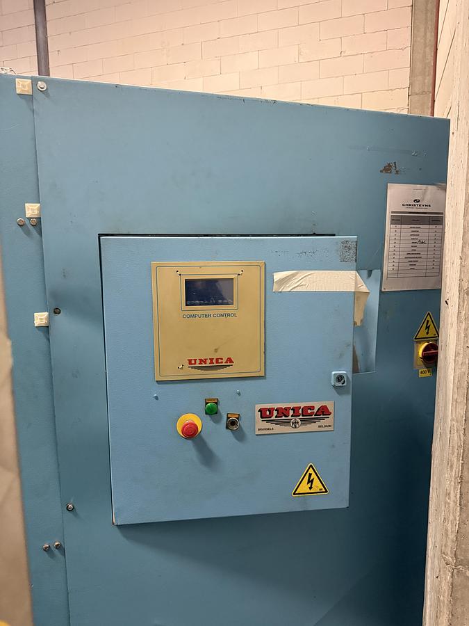 Used 2009 Washer Extractor Unica 200kg - 3 chambers